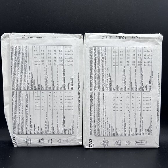 Simplicity 7833 “Toddlers' Dress & Jumpsuit” (AA & BB) Sewing Pattern Uncut FF - Picture 2 of 5